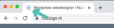 favicon voorbeeld Rudizign